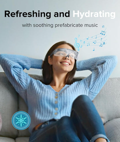 Eyespa Mist Mask Steam Eye Mask for Dry Eyes Heated Eye Care Device Eye Heated Nano Mist Spraye Portable Warm Compress Eyes Mister for Eyelid Eye Skin SPA Eye Steam Relief Dry Eye and Stye