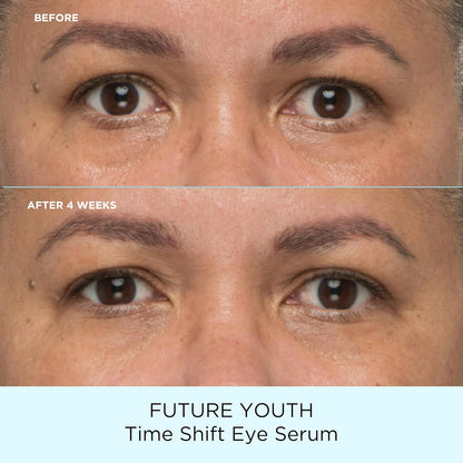 Pacifica Beauty Future Youth Time Shift Eye Serum, Skincare, Brightening, Dark Circles, Fine Lines, Skin Firming, Fragrance Free, Eye Cream, For All, Stressed, Aging Skin, Vegan, 0.67 fl oz (1 Count)