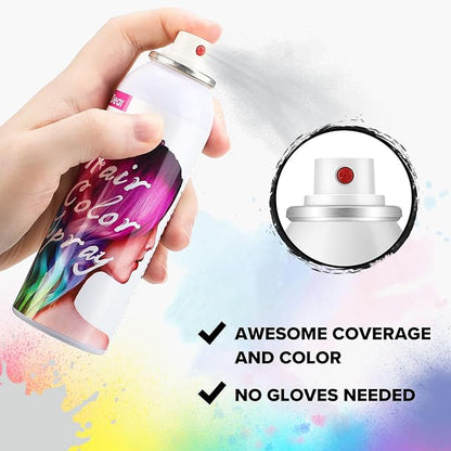 ONE-TIME USE White Hair Color