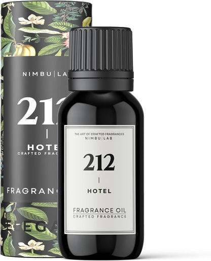 212 Hotel Fragrance Oil for Diffuser - Hotel Collection Oil with Euro Dropper Cup – Long-Lasting Home Fragrance – Scented Oils Gift – Home Luxury Scents 1.00 Fl Oz - Floral and Marine