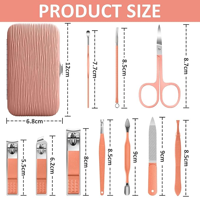 BLESWIN Nail Care Kit, 10