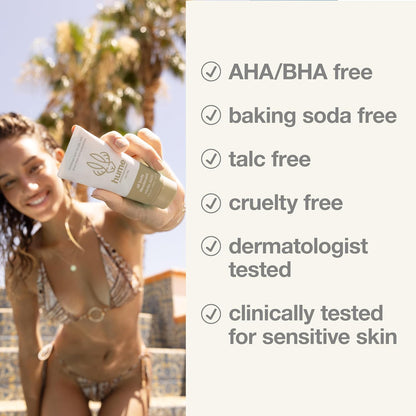 Hume Supernatural Invisible Whole Body Deodorant Balm - Full Body Protection - Aluminum Free, No Baking Soda - Anti-Chafing Odor Control - Clinically Tested on Sensitive Skin (Vanilla Daze, 1-Pack)