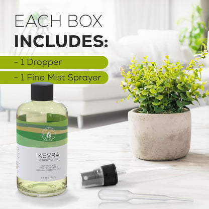 Aroma Country Kevra Diffuser Oil - Luxury Essential Oils for Diffuser Refill & Air Freshener Room Spray - Long-Lasting & Natural Home Fragrance, Garden Lily Scented Oil for Diffusers (8.5 Fl. oz)