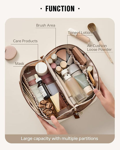 Eachy travel makeup bag,large capacity