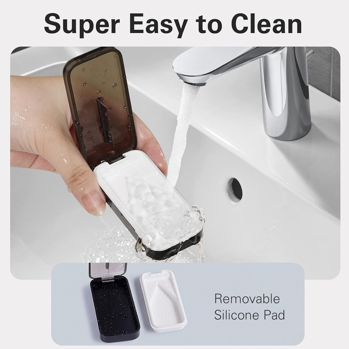 BUG HULL Pill Cutter with Removable Silicone Pad, Pill Splitter with Sharp Blade, Pills Cutters Splitter for Small and Tiny Pills, Tablet Splitters for Small or Large Tablet Professional