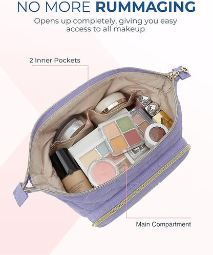 Bagsmart makeup bag, travel cosmetic