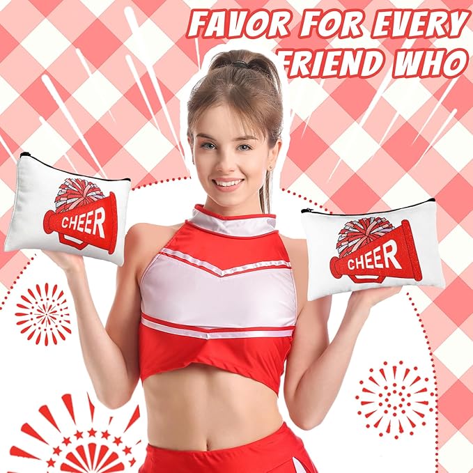 20 pcs cheer makeup bag