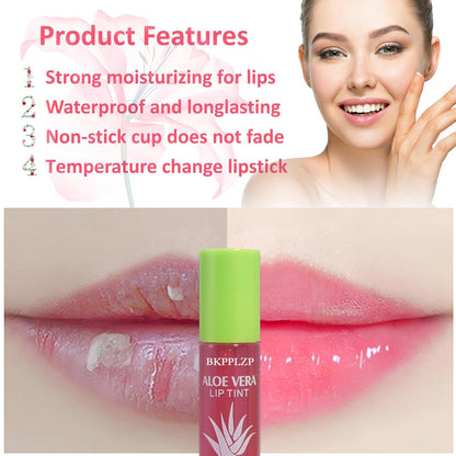 6 Pack Crystal Flower Jelly Lipstick,Magic Color Changing Lipstick,PH Clear Temperature Color Changing Lip Gloss,Lip Balm,Long Lasting Nourishing Moisturizing Lip Stick Set L