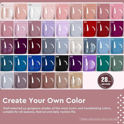 Mefa 47 pcs gel nail