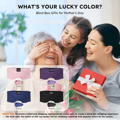 LC-dolida Sleep Mask with Bluetooth Headphones, Ice Silk Sleep Headphones with Bluetooth 5.4, Total Blackout Eye Mask for Sleeping, Sleep Soft Mask for Women Men, All Night Sleep, Travel(Pink)