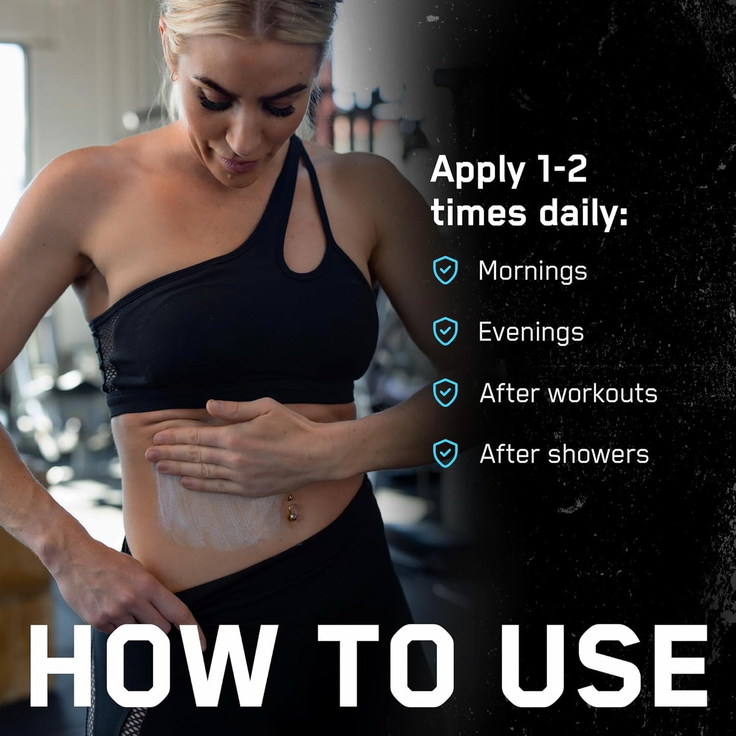 SteelFit Firming Body Lotion - Contouring & Skin Tightening Cream for Body - Firm & Tone Cellulite Remover for Legs Belly & Saggy Skin - Nourishing & Soothing with Shea & Cocoa Butter - Milk & Honey