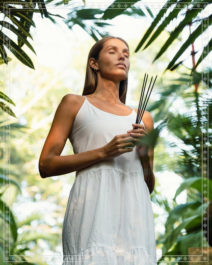 SPA CEYLON Lemongrass and Mandarin Aromaveda Incense Sticks | Energizing Aromatherapy Scented Sticks | Home Wellness