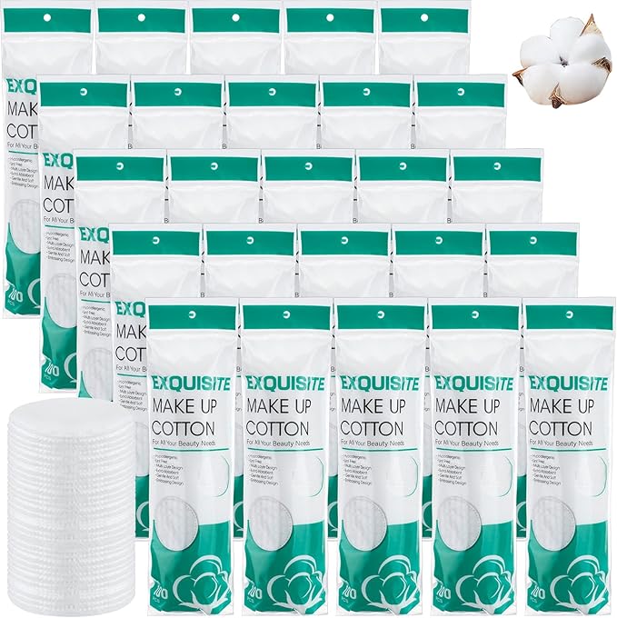 Maxcheck 2500 pcs cotton rounds