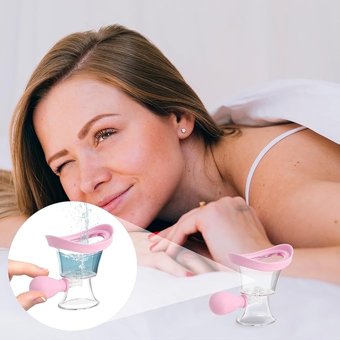 Eye wash kit, transparent eye