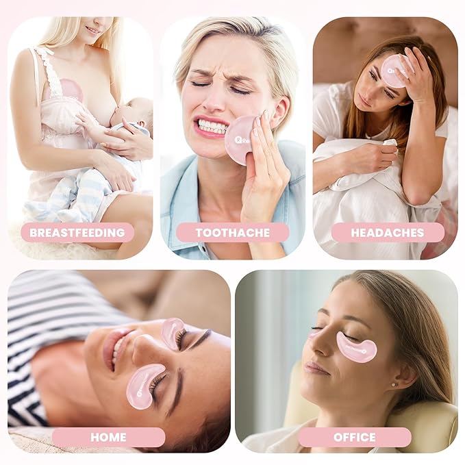 Ice face eye mask for