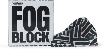 Nerdwax FogBlock | Anti Fog Lens Wipes | Keeps Glasses from Fogging