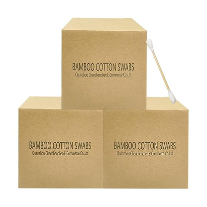 Bamboo cotton swabs, wooden cotton