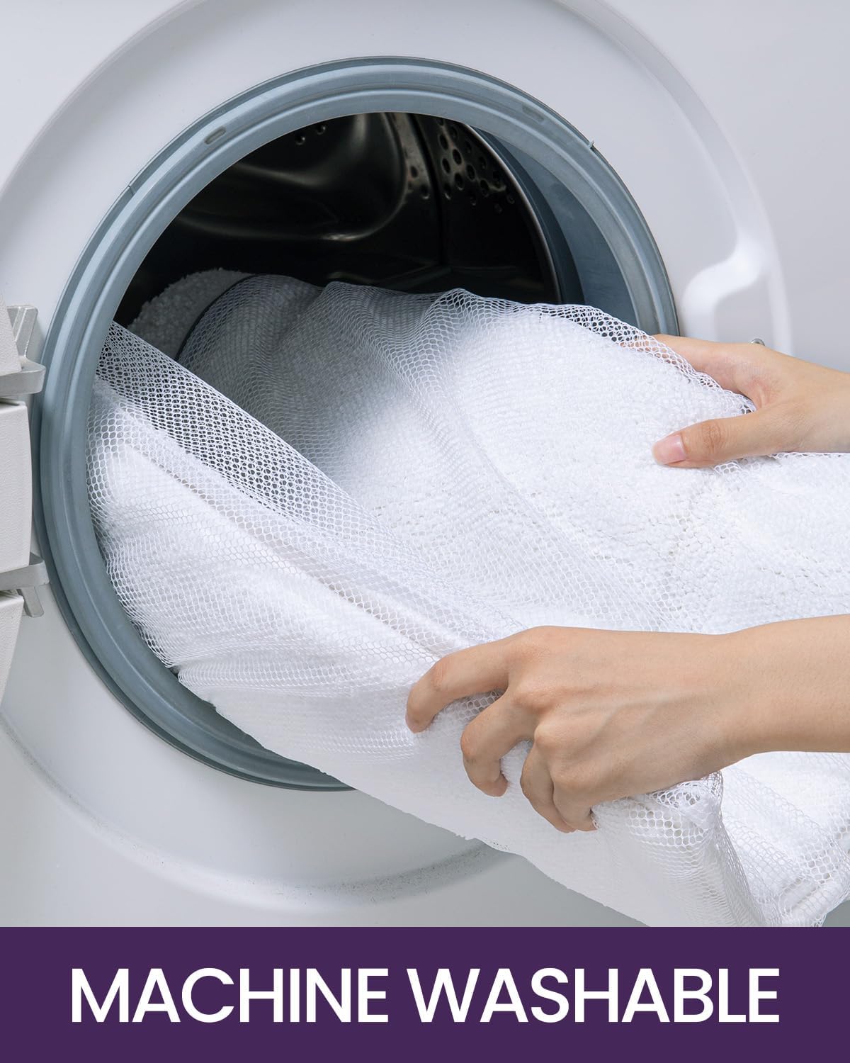 DEXI Bathroom Rugs 36x24, Washable Non Slip Bath Mat for Shower Floor, Absorbent Quick Dry Bathmat with Rubber Backing, Ultra Soft Plush Carpet for Tub, White