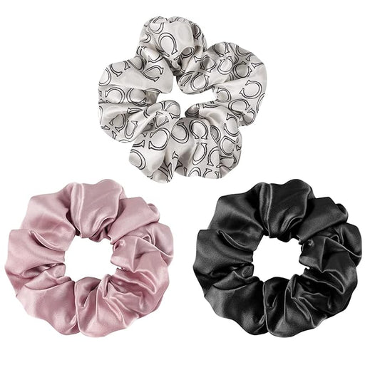 OLESILK 100% Mulberry Silk-Scrunchies for