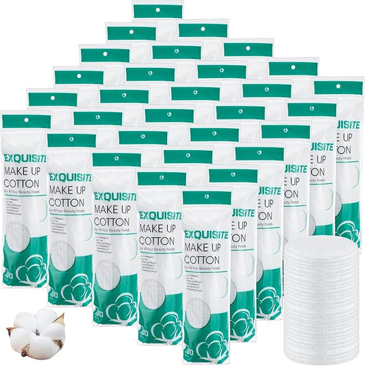 Maxcheck 3000 pcs cotton rounds