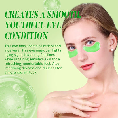 Under Eye Patches with Retinol and Aloe Vera Eye Mask for Dark Circles and Puffiness, Face Mask Skin Care Products 30 Pairs