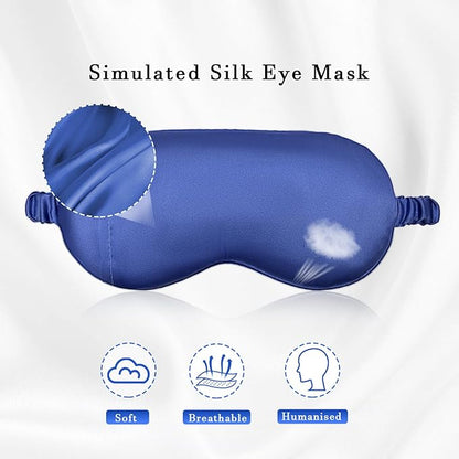 Heated cold eye mask silky