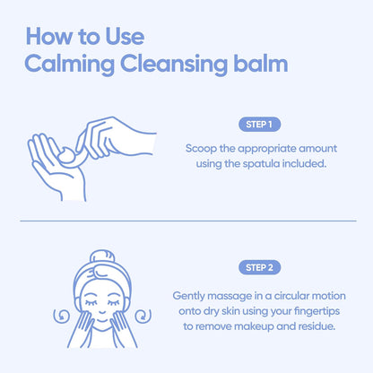 BANILA CO Clean it Zero Calming Cleansing Balm | Korean Makeup Remover for Sensitive Skin | Vegan | Cleansing Oil, Facial Cleanser Made with Centella Asiatica & Madecassoside (100ml / 3.38 fl. oz)