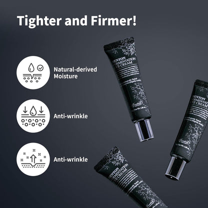 BENTON Fermentation Eye Cream New Version (1.05 oz.) - Galactomyces & Bifida Ferment Anti-Wrinkle Eye Treatment Cream, Dark Circles & Puffiness & Under Eye Bags