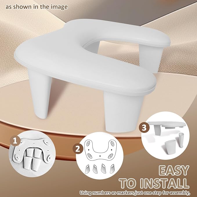 Nail arm rest for nail