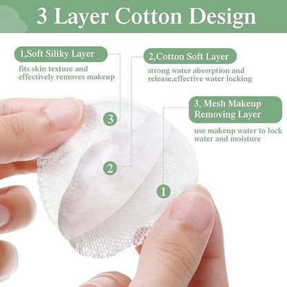 Maxcheck 1000 pcs cotton rounds