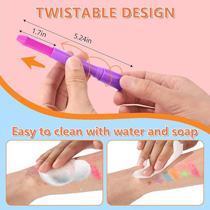 6pcs glow in the dark