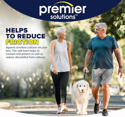 Callus Cushions for Foot and Toe Protection, Self-Stick Adhesive Foot Care Cushions, 36 Count (6 Packs of 6)