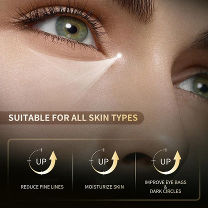 Eye Repair Stick for Men, Reduces Under Eye Dark Circles & Eyebags, Eyes Cooling Stick Hydrates and Depuffing 0.34 Fl.Oz (3)