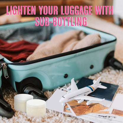 Patelai 4 Pieces Round Wide-mouth Leak Proof Plastic Container Jars with Lids for Travel Storage Makeup Beauty Products Face Creams Oils Salves Ointments DIY Making(4 Ounce,Clear)