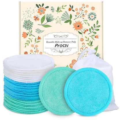 Reusable makeup remover pads -