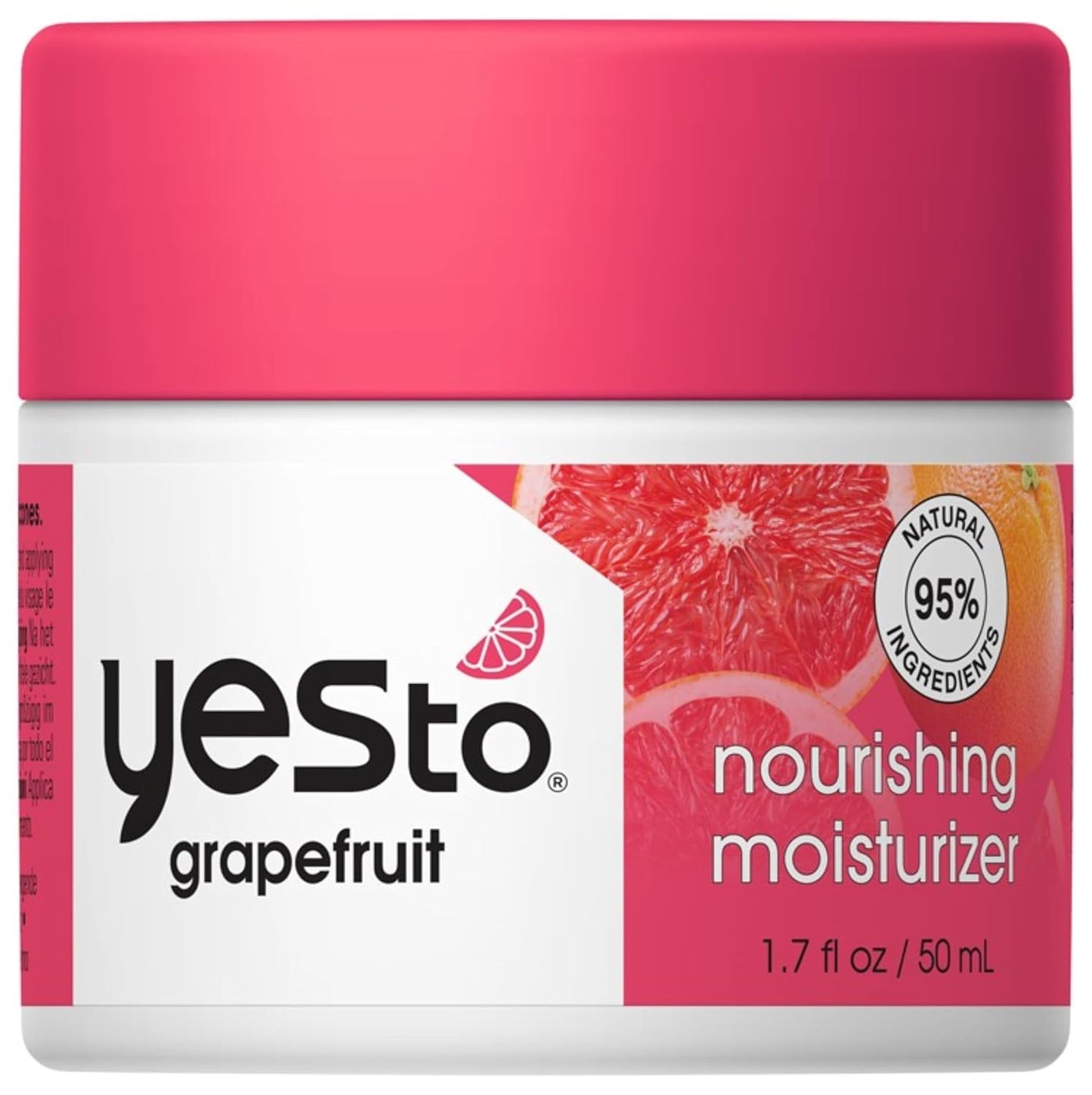 Yes To Grapefruit Nourishing Moisturizer, Renewing Formula That Seals In Moisture & Enhances Glow, Hydrates Brightens & Renews, With Vitamin C & Antioxidants, Natural, Vegan & Cruelty Free, 1.7 Fl Oz