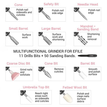 Airsee n24 portable electric nail