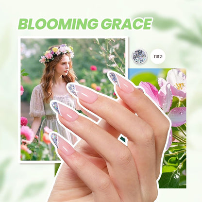 Beetles Gel Nail Polish Kit with U V Light - 34pcs Gel Polish Set 20 Colors Colorful Dreamscape Pro with Nail Tips & Base Matte Top Medium Coffin Press on Nails Accessories DIY Salon Gifts for Women