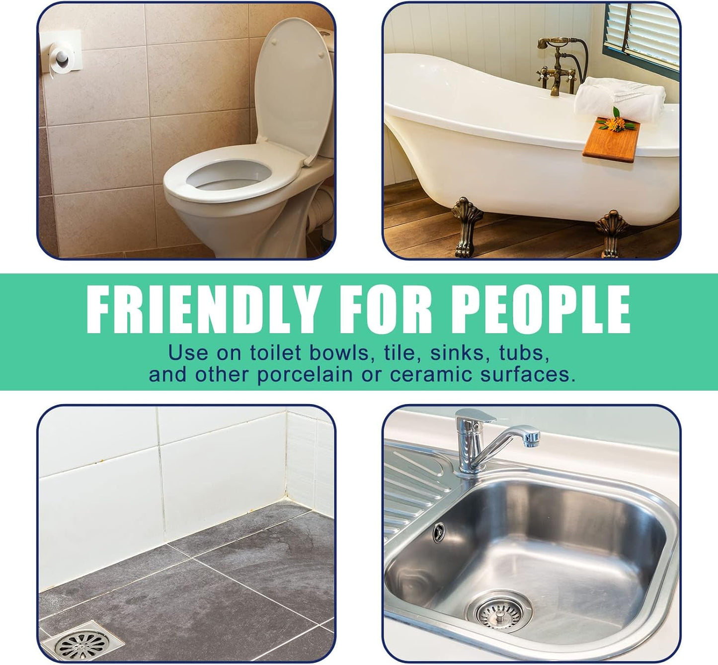 100 Pack Pumice Stone for Toilet Cleaning Bowl Stick Toilet Pumice Scouring Pad Pumice Stick Cleaner for Toilet, Bathtubs, Bathroom, Kitchen Sink, Pool, Grill, 5.9 x 1.37 x 0.98 Inch