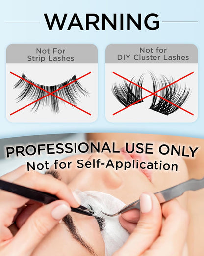 BEYELIAN Sensitive Eyelash Extension Glue 0.5-1 Sec Dry Lash Glue Waterproof Black Adhesive Professional Hypoallergenic Formaldehyde-Free 5ML (B01)