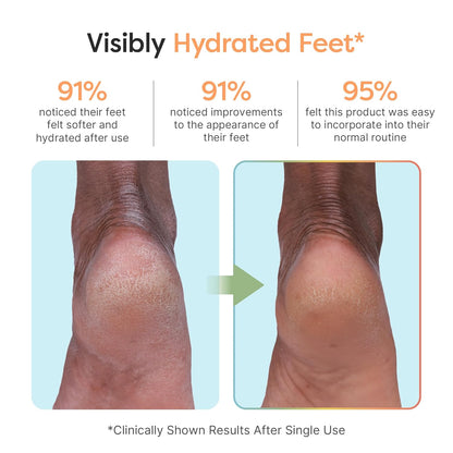 ZenToes Moisturizing Foot Mask for Dry Cracked Feet | Shea Butter, Jojoba Oil & Squalane Infused Hydrating Sheet Masks | Spa Experience At Home | Mess Free Design | Vanilla Citrus Scented, 3 Pairs