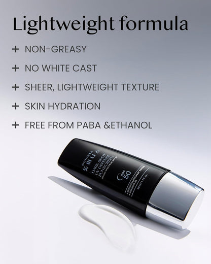 Tone-up Sunscreen DOMINAS (1.7fl oz) - SPF 50, Korean Skin Care, Niacinamide, Panthenol, UV Defense Sunblock, No White Cast, Non-Greasy, Hydrating, Lightweight Protection for Face & Body