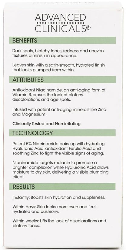 Advanced clinicals niacinamide serum -