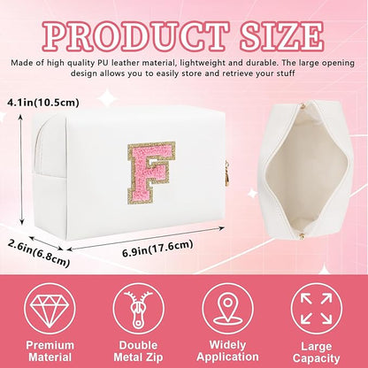 Personalized initial letter patch makeup