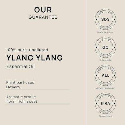 VINEVIDA Ylang Ylang Essential Oil 16 oz - Undiluted, DIY Candle Scents, Bulk for Soap Making & Skin Safe