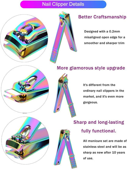 2024 rainbow manicure kits 18