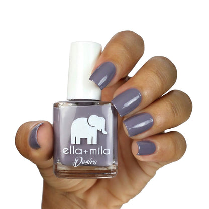 ella+mila Nail Polish, Desire Collection - Mauve Over