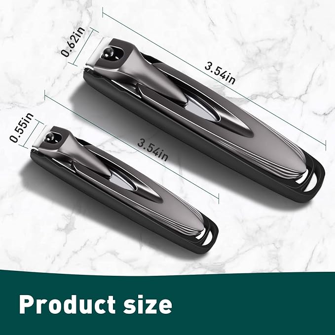 2 Pack Nail Clipper with