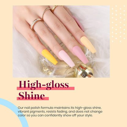 Beetles Pastel Gel Nail Polish 15ml Yellow Nail Polish Lemon Chiffon Cream Soak Off Uv Led Nail Lamp Nail Art Manicure Salon Diy Home Gel Colors Summer