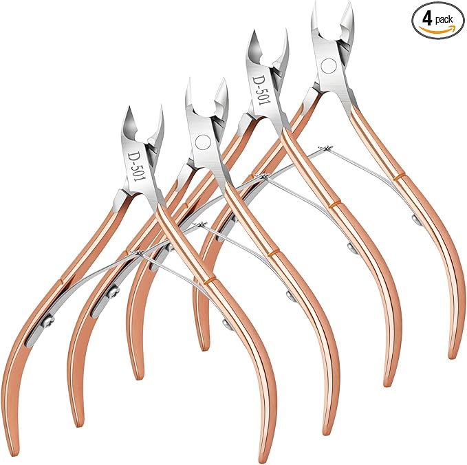 4 Packs Cuticle Nipper, Premium